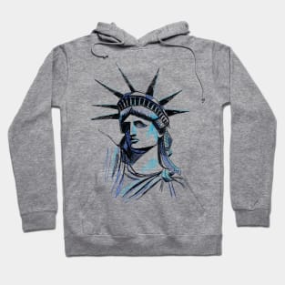 New York city statue of liberty Hoodie